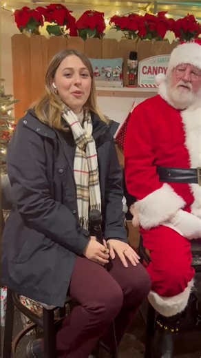 33 reactions | Last night, at Binghamton’s Festival of Lights, Erin and Autriya gave Santa their best “Ho Ho Ho”! Santa, of course, gave a great answer when asked who had the best! | WBNG 12 News | Facebook