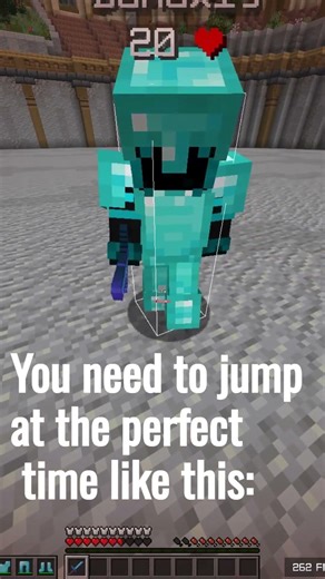 Jump reset tutorial-Minecraft PVP
