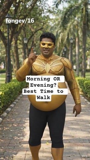Is Morning Walk Really Better Than Evening Walk? #indianmyths #mythbusting