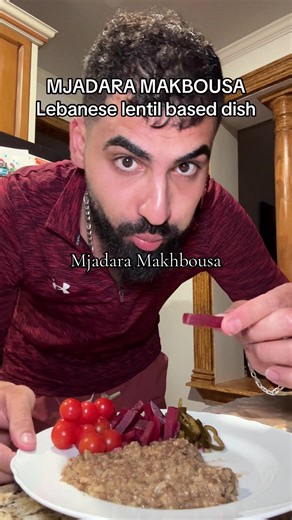 Authentic Mjadara Makhbousa Recipe: Easy Lebanese Dish