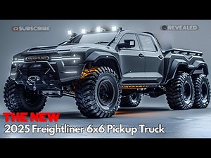 The 2025 Freightliner 6x6 Pickup Truck Launched! The Ultimate Off-Road Beast - Built for Heavy-Duty!