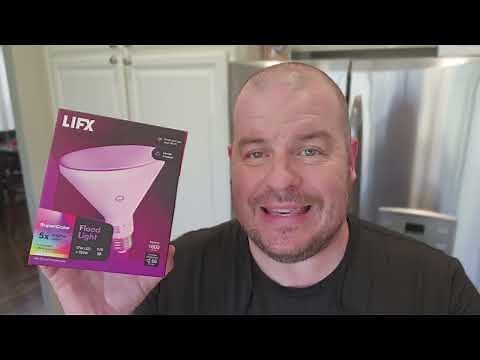 LIFX Flood Lights Super Color Review OMG THE BEST