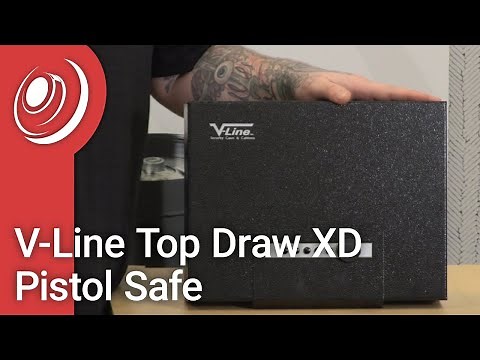 V-Line Top Draw XD Pistol Safe with Heavy Duty Lock Cover Review