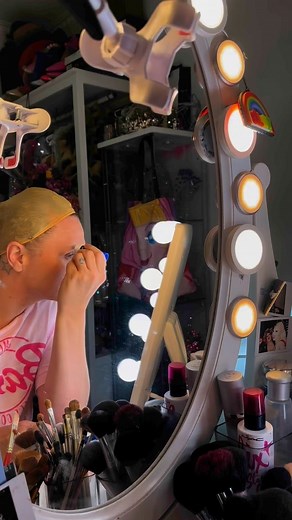 I love this documentary style "get ready with me". I always feel like a bit of a fraud doing the usual content but it's fun experimenting with different formats. It helps having Jack to give different perspectives. #wigsbyvanity #dragqueen #getreadywithme #makeup #glam #beauty #hair #wigs #fyp #instagram #reels | Wigs By Vanity