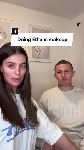 Divertido maquillaje de Ethan con Natalie Taylor