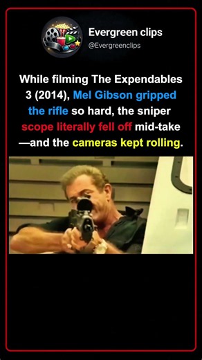 Mel Gibson Broke the Sniper Scope Mid-Take #movie
