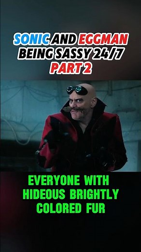 Jim Carrey SASSING Sonic was HILARIOUS! Dr. Eggman Robotnik Sonic 3 Funny Scene Compilation!
