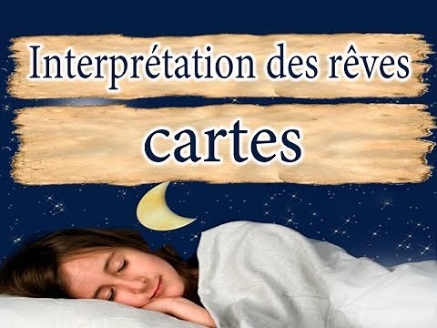 Interprétation et signification du rêve cartes