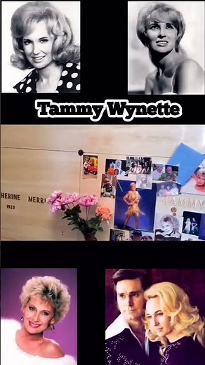 The Grave of legendary Country Music singer Tammy Wynette at Woodlawn Memorial Park in Nashville, TN