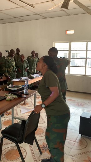 Congolese Military Discussion and Collaboration