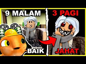 Grandma ences is sleeping at 3 AM!! - Weird Sus Grandma (Roblox Ences)