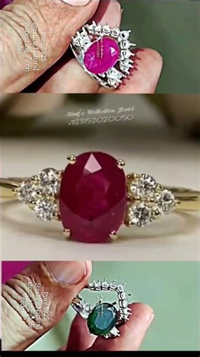 💍 Pure S925 Sterling Silver Natural Ring