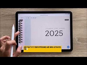 How to Activate and Use Hyperlinks in Freenotes App | Easy Digital Planner Guide