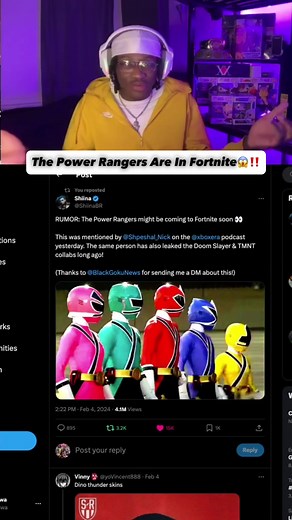 Power Rangers in Fortnite: Epic Skins and Mythic Goodies Revealed!