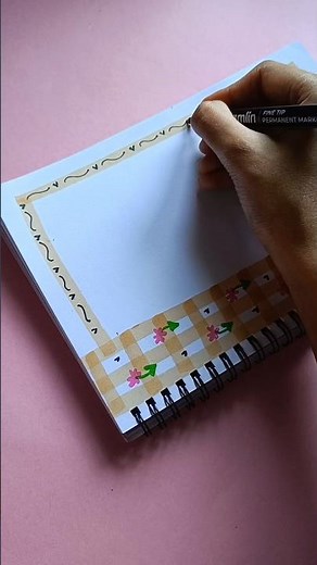 Creative front page design idea 🌷 #frontpage #coverpage