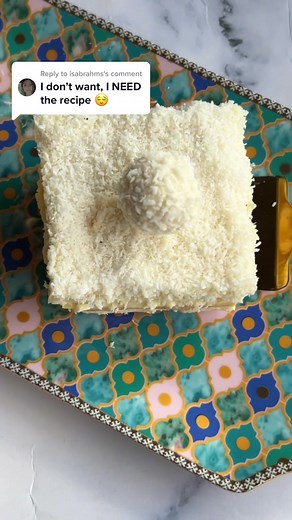 Delicious Rafaello Slice Recipe with White Chocolate Ganache and Coconut