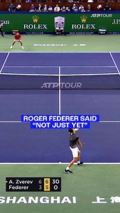 File it under: Clutch Roger Federer moments 😳 | ATP Tour