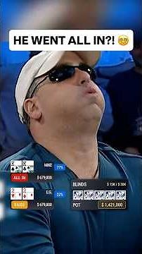 ALL IN with POCKET 2s vs KINGS at $1,700,000 WPT Final Table 😵 #poker #casino #pokerhands