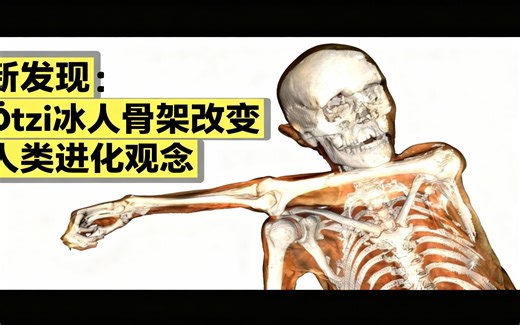 [中配]新发现：Ötzi冰人骨架改变人类进化观念 - Origins Revealed