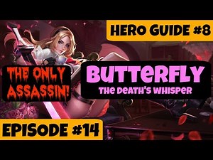 Mobile Arena - Hero Gameplay #8 Butterfly! Tips & Build! Episode #14
