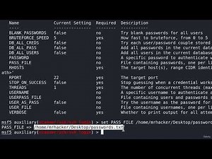 50 Attacking SSH - Bruteforce Attack
