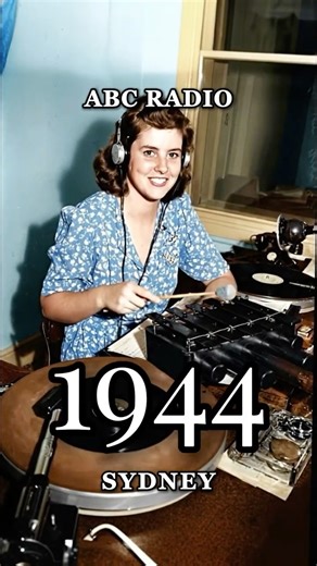 ABC Radio: A Moment from 1944 Sydney – Colorized Archival Footage