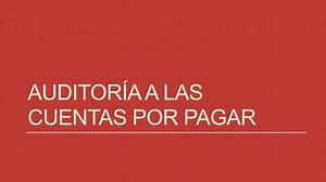▷ Control interno para cuentas por pagar [2026]