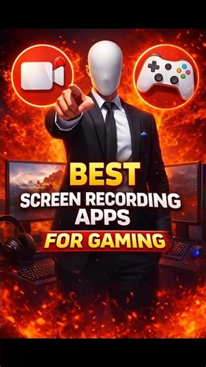 🔰Top best gaming screen Recorder app for Android. #shorts