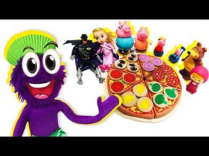 Ο Νικόλας τρώει πίτσα | Ξύλινα παιχνίδια | παίξε με τον Nικόλα