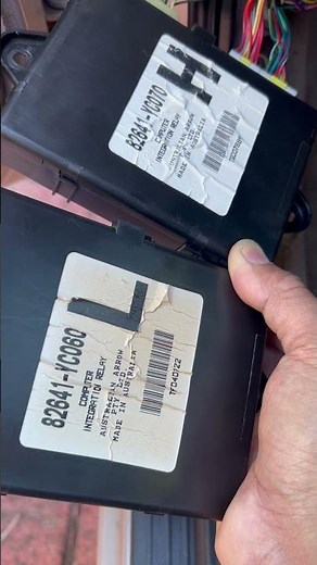 No headlights Hi/Lo defective integration relay in RHD Toyota Camry