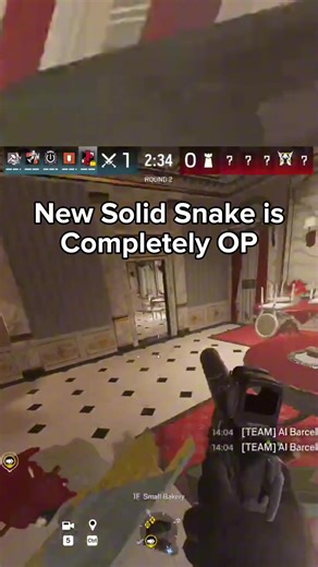 New Solid Snake #rainbowsix #rainbowsixsiege #gameplay #siegex #siege | siege