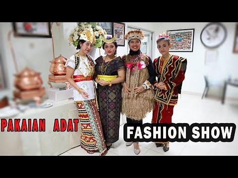 Fashion Show Competition Use Regional Customary - MORIN OFFICE (INDONESIAN CULTURE)