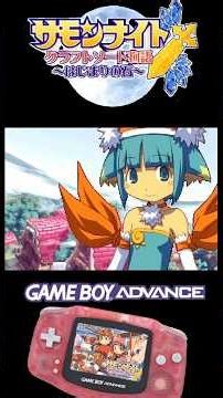 【GBA】クラフトソード物語シリーズ ３作品 タイトル＆デモ