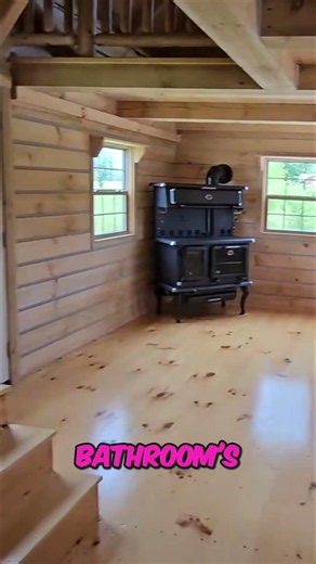 ONLY $79K FOR THIS BIG BERTHA 1.0 CABIN ?! AMISH BUILT MODULAR CABINS AND PREFAB HOMES