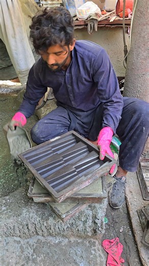 Raza Attari | DIY CEMENT - Making Beautiful Tufftiles | Instagram