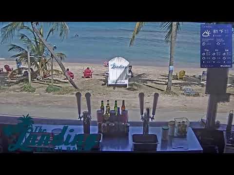 The Landing Beach Bar @ Cane Bay in St. Croix USVI
