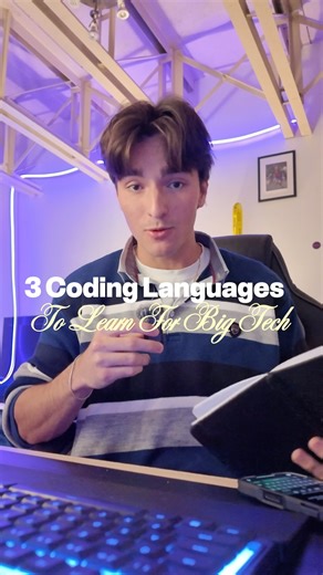 3 Coding Languages For Big Tech
