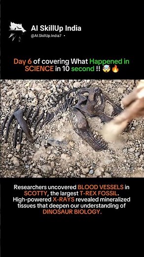 Scientists Found BLOOD in a T-Rex?! 🤯