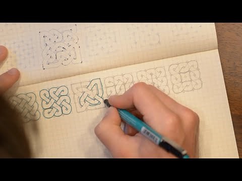 Drawing 6 Beginner Celtic Knots [1hr Timelapse]