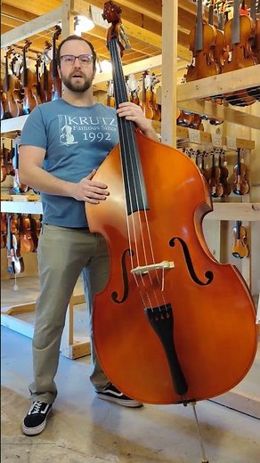 KRUTZ 100 Series Double Bass - Pizzicato Demo