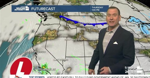 Late week storm could bring snow back to Utah!
