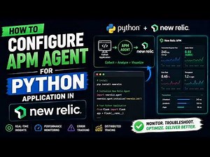Configuring New Relic Agent for Python Application | Flask API + New Relic ‪@NewRelicInc‬