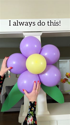 🌼 My favorite easy way to make balloon flowers is with a plastic lid! Draw a five point star to easily know where to place the balloons on a plastic lid! Pro tip: Ive seen a few version of this go around, and I much prefer a frosting lid to that of sour cream or yogurt. The sour cream lids are very bendy and have a harder time holding shape. The cake frosting lid is more sturdy without being brittle! #balloons #birthday #partyideas #balloondecor #frosting | Jeff & Lauren
