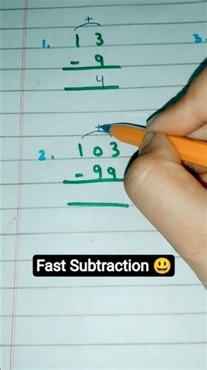Fast Subtraction Trick | Easy Maths Shortcut 🧮