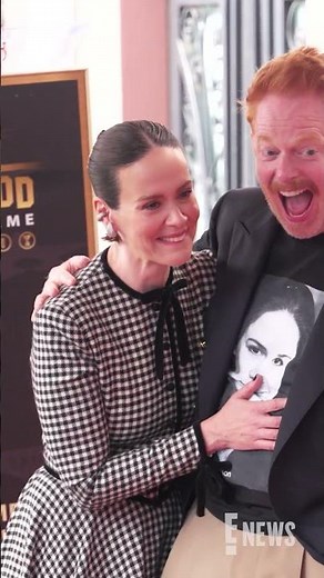 The icon, the legend, the star, Sarah Paulson, gets her star on the Hollywood Walk of Fame. 🤩