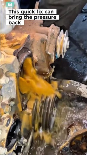 SMART TRICKS MECHANIC : A weak tractor pump can stop the whole machine