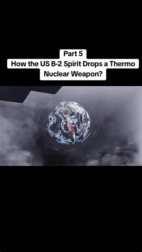 Part 5 How the US B-2 Spirit Drops a Thermo Nuclear Weapon? #gaza #growmyaccount #grow #illu #3danimation