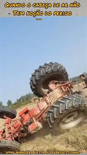 29K views · 123 reactions | Tutorial de um jumento cabeça de ar que não tem noção do perigo olha o que ele faz. | Tratores Agrícolas &2.0 | Facebook