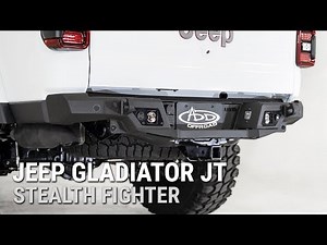 Jeep Gladiator JT Stealth Fighter Rear Bumper