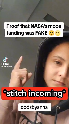 do you believe we made it to the moon? #moon #space #nasa #facts #funfacts